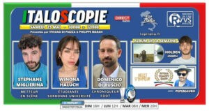 Italoscopie, programme du 25/05/2024