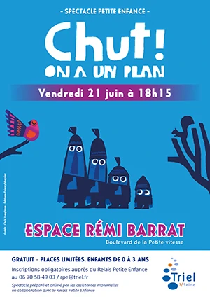"Chut! On a un plan", spectacle jeune public à Triel-sur-Seine le 21/06/2024