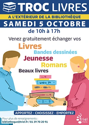 Troc Livres à Triel-sur-Seine le 05/10/2024