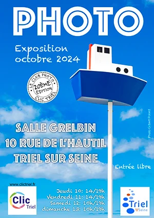 Expo photos à Triel-sur-Seine du 10 au 13 octobre