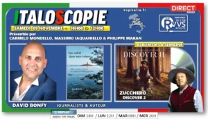 Italoscopie, programme du 09/11/2024