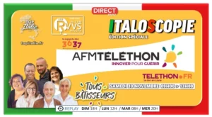 Italoscopie en mode Téléthon le 30/11/2024