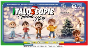 Italoscopie, programme de l'émission spéciale Noël du 21/012/2024