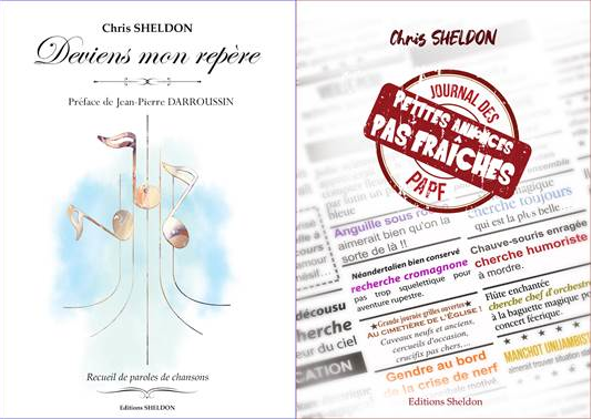 Chris Sheldon en dédicaces à la Nouvelle librairie de Limay le 21/12/2024