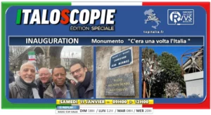 Italoscopie, programme du 11/01/2025