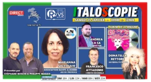 Italoscopie, programme du 25/01/2025